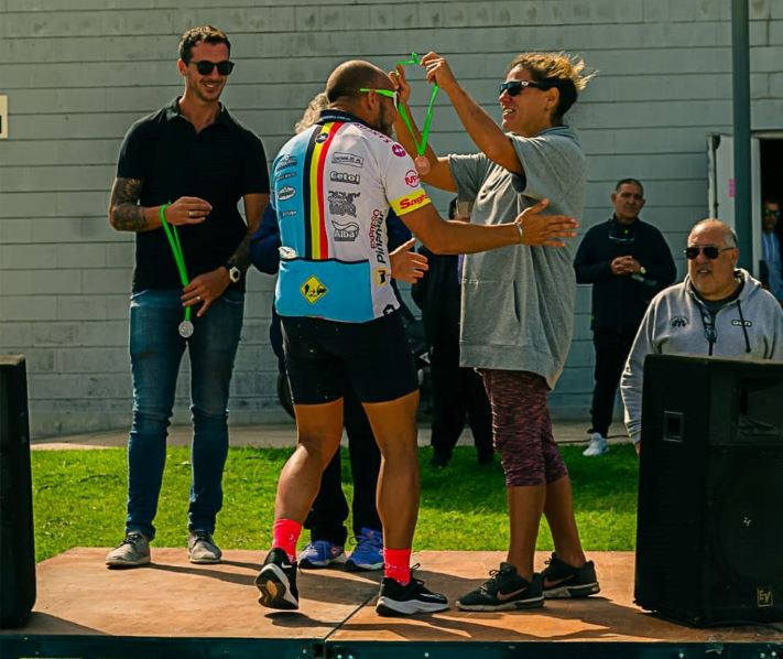 Más de 100 participantes le dieron brillo al Duatlón Rural de Miramar