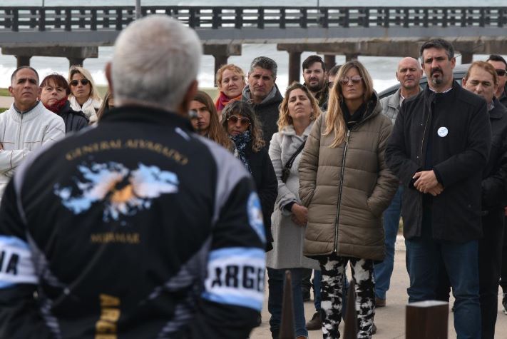 ARA General Belgrano: Se realizó acto a 40 años de su hundimiento