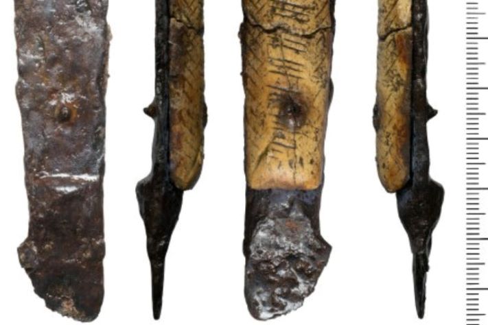 Cerca de Miramar, hallaron cuchillos de más de 400 años de antigüedad