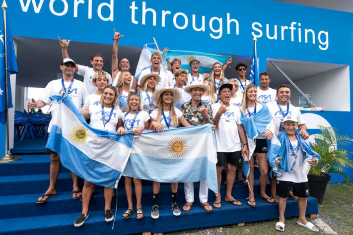 Argentina fue 12° en el Mundial Junior de la ISA