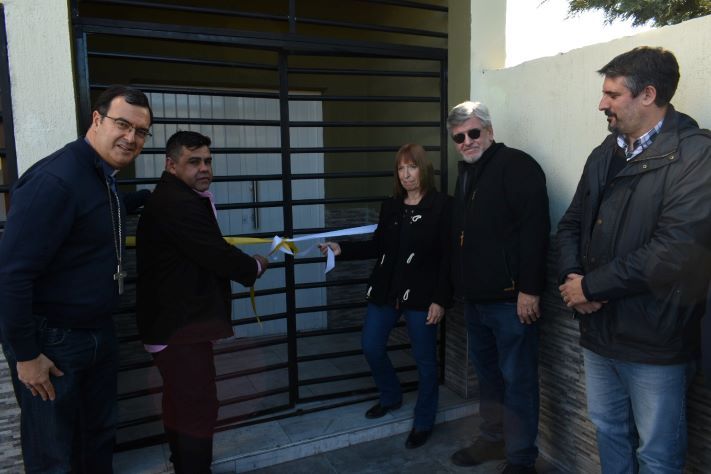 Mestre bendijo la casa de la caridad “Papa Francisco” en Miramar