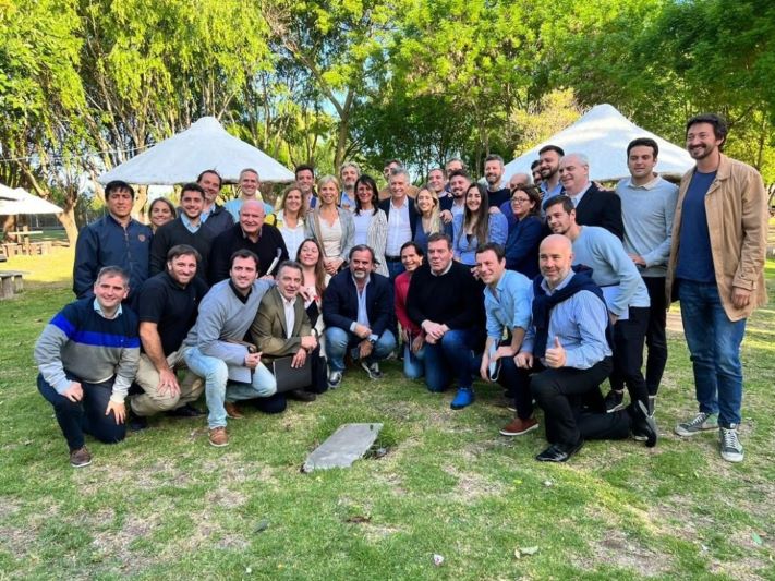 Dirigentes del Pro de la Quinta Sección se reunieron con Macri