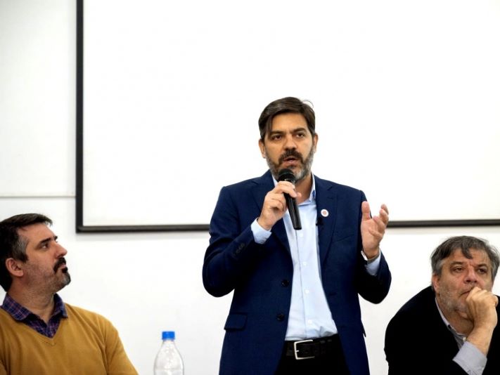 Bianco, Barrios y Ianantuony firmaron un convenio para obras de infraestructura en Miramar
