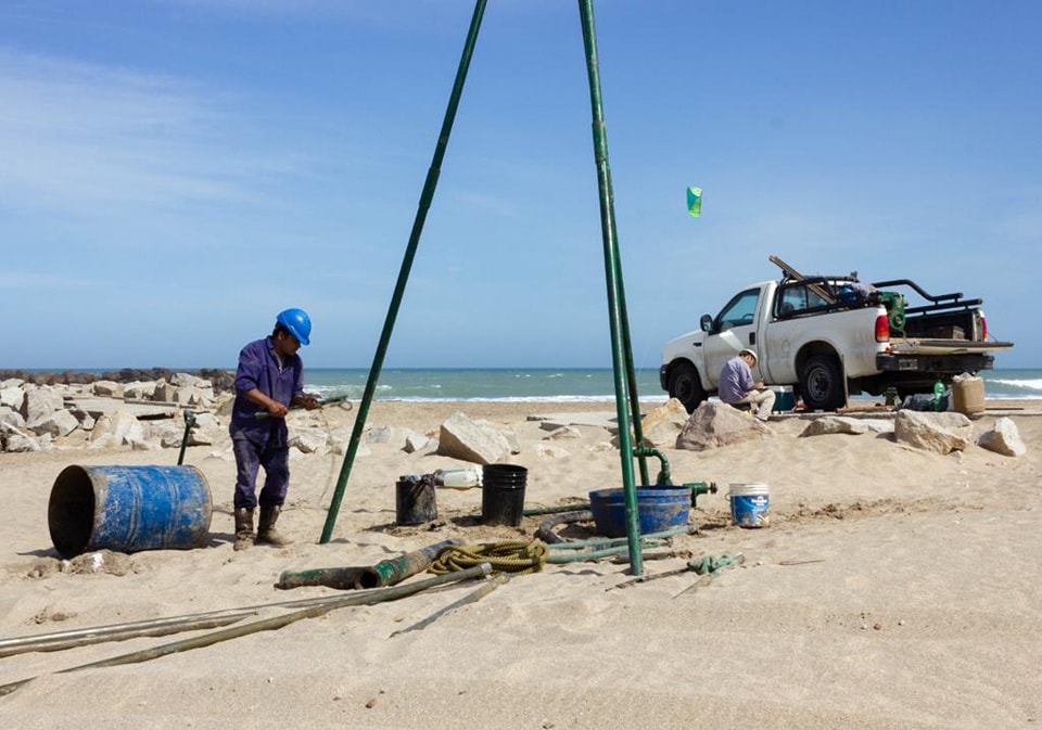 Miramar: dan continuidad a los estudios técnicos de factibilidad para el proyecto del puerto.