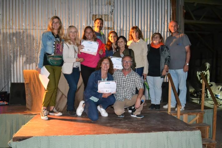 Otamendi: se realizó el cierre de la II Bienal de Arte “Vías de Contacto” Edición 2022