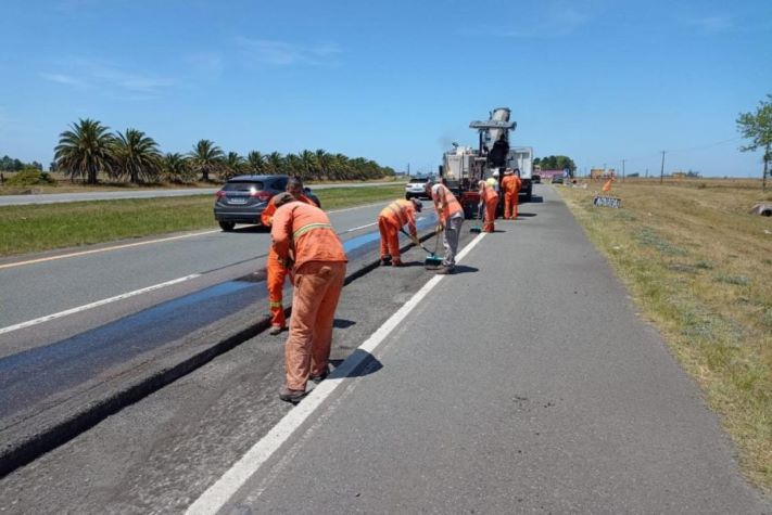 La Provincia: comenzaron las tareas previas a la repavimentación de la Ruta 2 entre Chascomús y Dolores