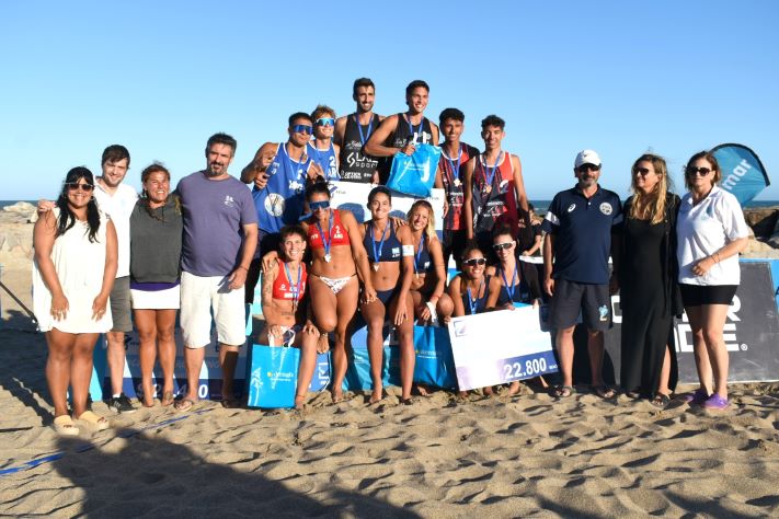 Exitosa 4ta etapa del “Circuito Argentino de Beach Voley 2023” en Miramar