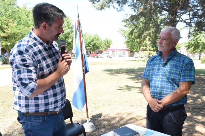 Cte. Nicanor Otamendi tiene nuevo Delegado Municipal 