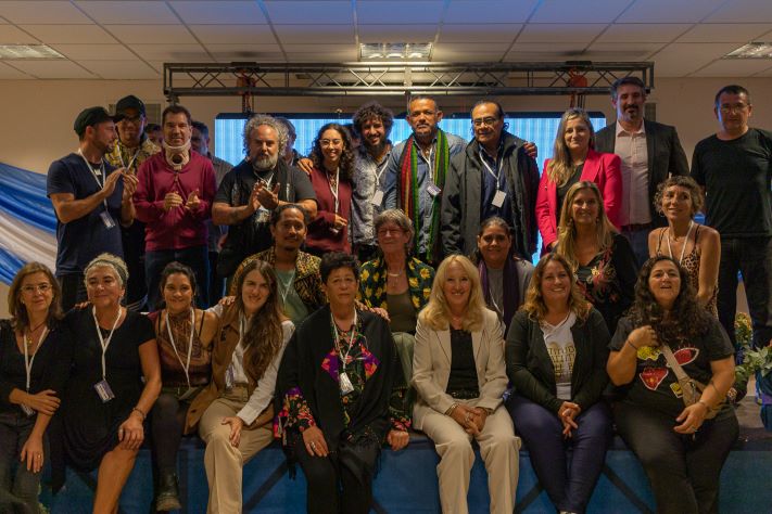 Se realizó, en Miramar, la inauguración de la VI Bienal de Arte “Una década de arte sin fronteras, marcando huellas”-