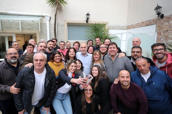 Rodríguez Larreta de campaña por Mar del Plata