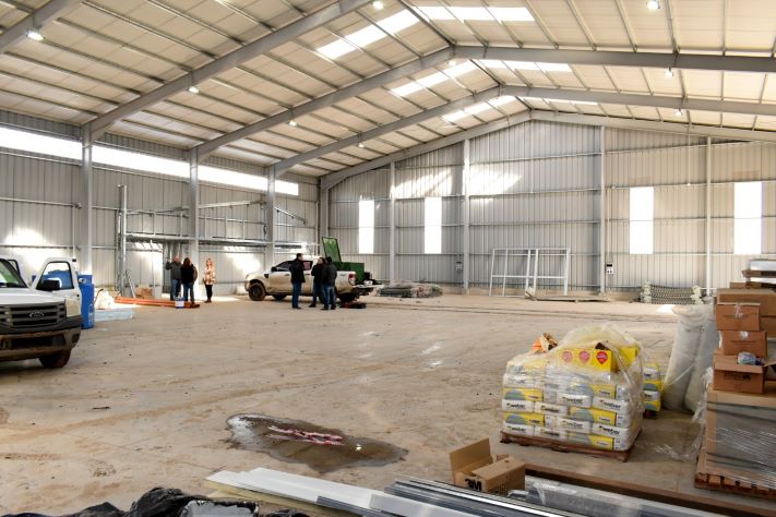 Avanza la obra de John Deere en Otamendi