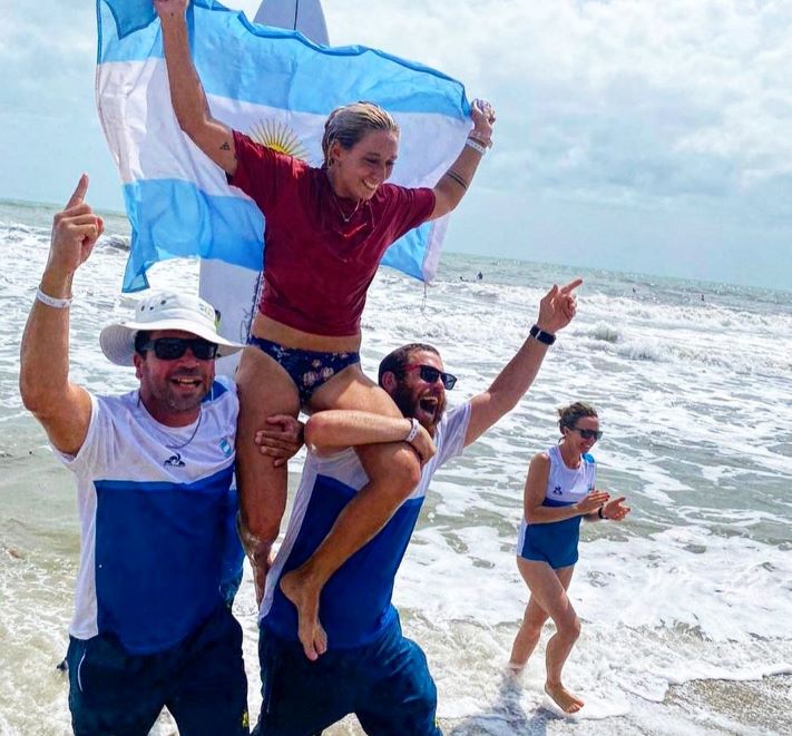 Anticipo: la miramarense Lucía Indurain campeona suramericana de playa
