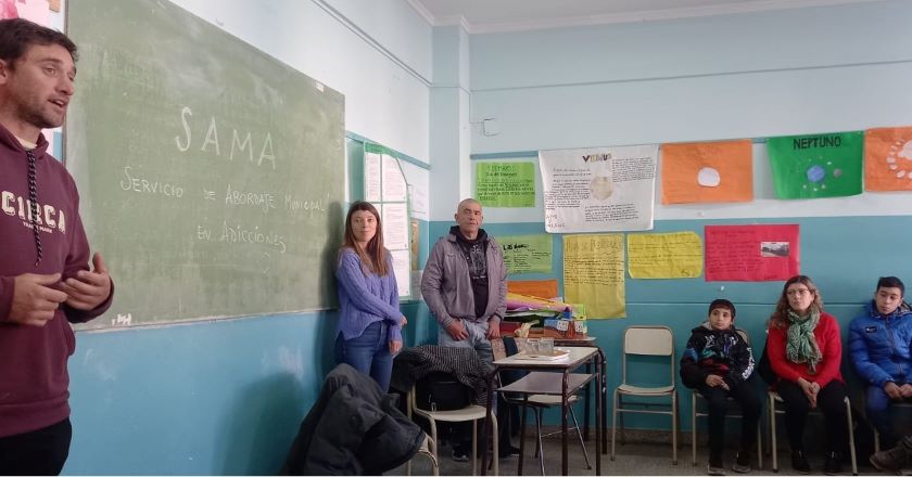 General Alvarado: SAMA continúa su ciclo de charlas en las escuelas de nuestro distrito