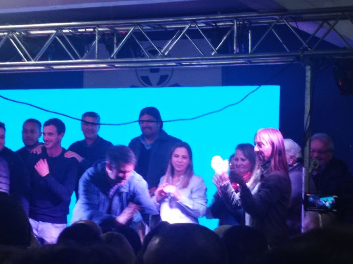 Miramar: Se lanzó la campaña de Unión x la Patria en el club de Once Unidos