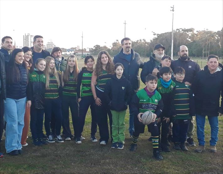 Miramar: se firmó un convenio entre el Municipio de Gral. Alvarado y Miramar Rugby Club