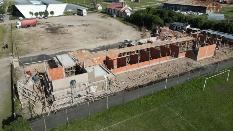 Avanza en Miramar la construcción del CAPS del Barrio Las Palmas