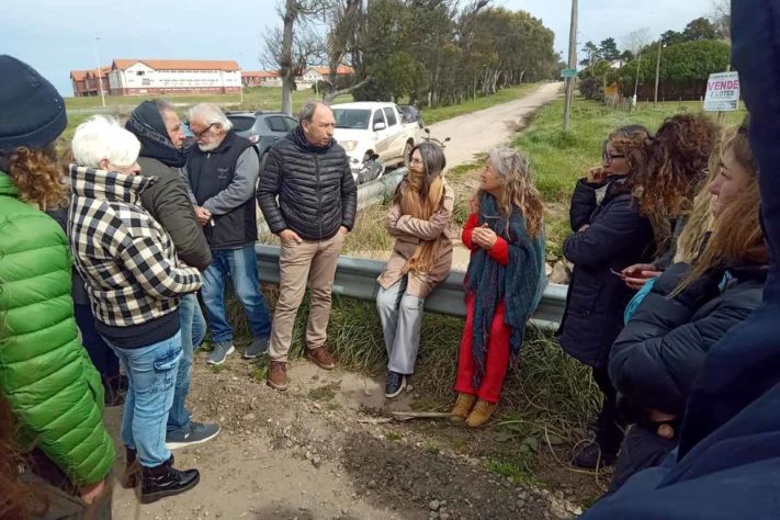 Chapadmalal: reunión y “llamado a la acción” contra las inundaciones