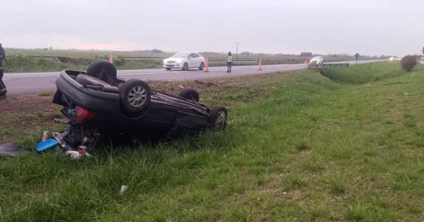 Castelli: un muerto y dos heridos en un accidente en la Ruta 2