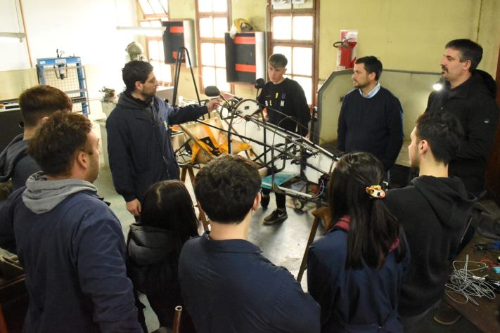 Miramar: la Escuela Técnica esta desarrollando un auto eléctrico