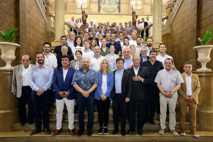 Axel Kicillof se reunió con intendentes bonaerenses y prepara su gestión al frente de la oposición