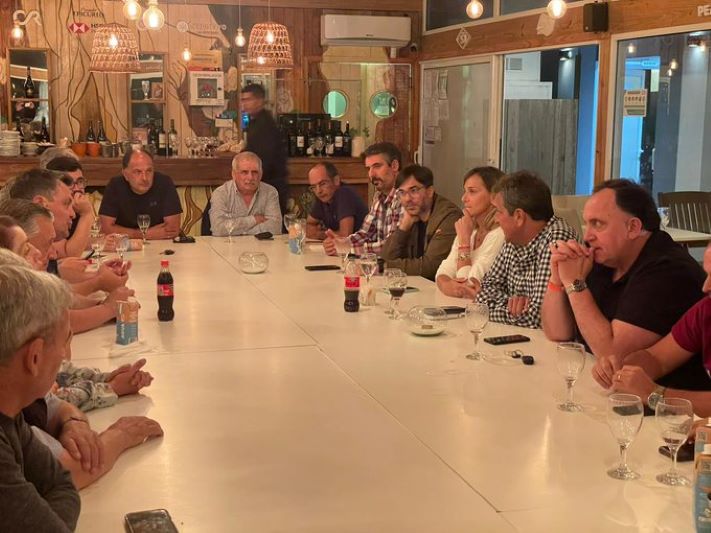 El Jefe Comunal de Gral. Alvarado, Sebastián Ianantuony en el Cónclave Renovador