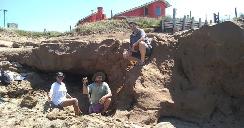 Hallazgo paleontológico en Mar del Sud