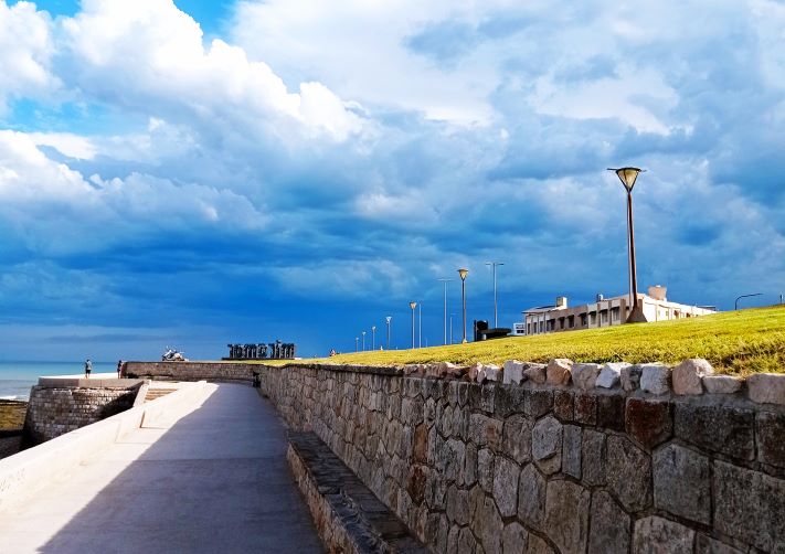 Miramar recibe el año nuevo con un alerta por tormentas y fuertes ráfagas de viento