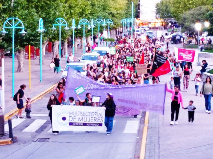 Otro 8M en las calles de Miramar:“No daremos ni un paso atrás”
