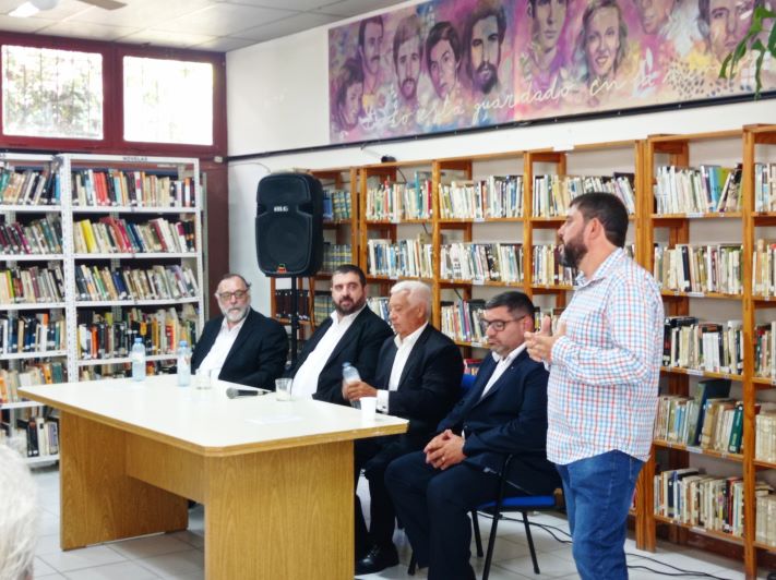 El Gran Maestre Masón Pablo Lázaro vino a Miramar y mostró un notable cambio en la logia