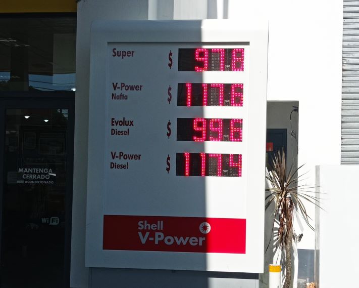 Aumentaron los combustibles un 7,5%  ¿cuales son los valores en Miramar?