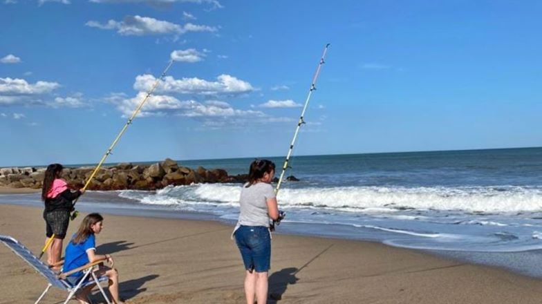 Miramar: 46 km de playas con pesca y actividades recreativas