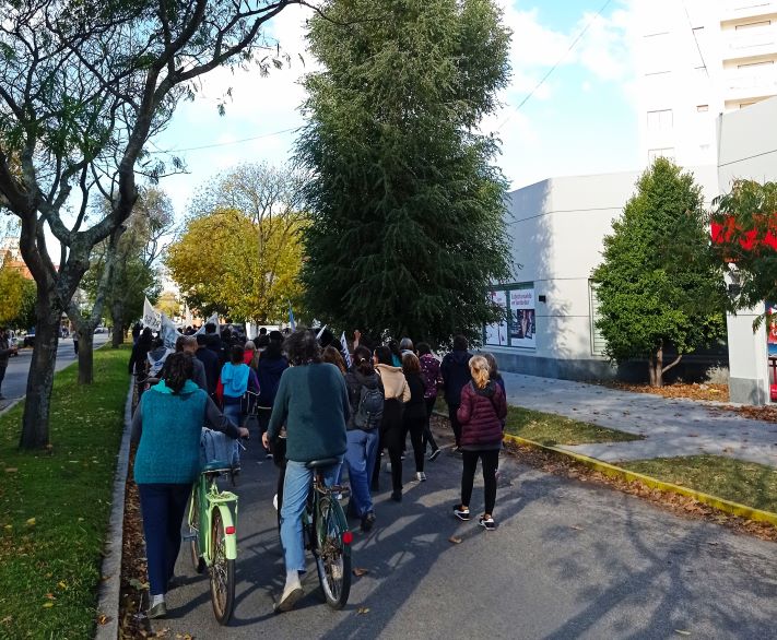 La marcha en defensa de la educación y el presupuesto universitario también presente en Miramar