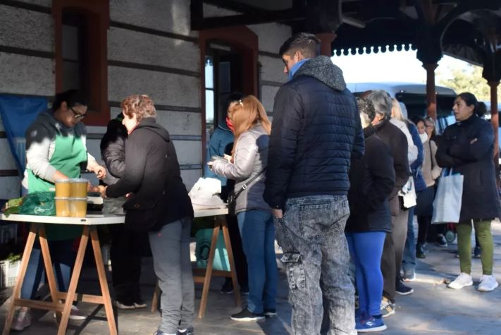 Inauguración de la FESS en Cdte. N. Otamendi