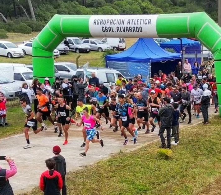 Con buena participación se realizó el Duatlón Miramar 2024