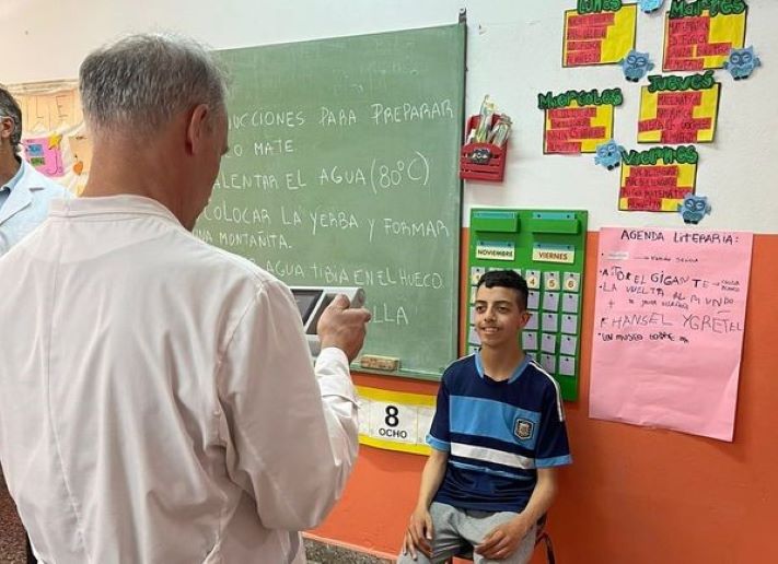 Miramar: “Veo y Aprendo 2024” en la Escuela de Educación Especial Nº 501