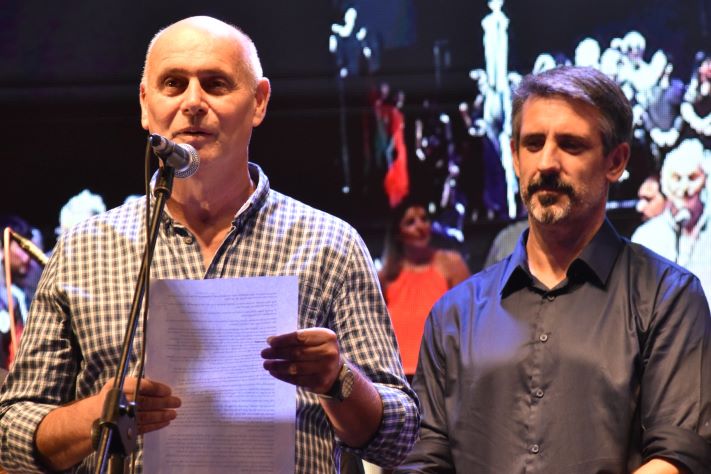Inauguración de la 46º Fiesta Nacional de la Papa en Otamendi