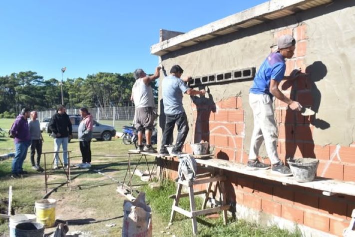 Miramar: Once Unidos avanza con obras de infraestructura