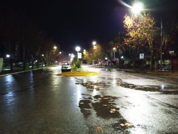 Continúa el temporal en Miramar y la región: Alerta naranja a partir del mediodía.