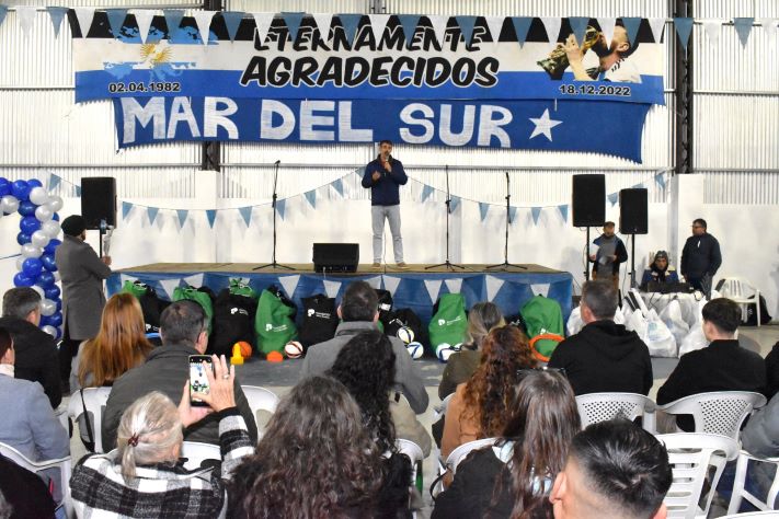 El Club Mar del Sur inauguró su Polideportivo: un sueño colectivo hecho realidad
