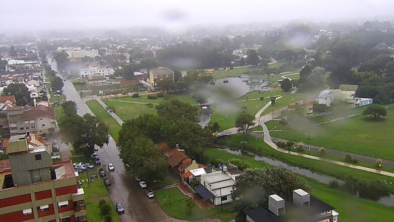 Viernes gris y húmedo en Miramar: lluvias aisladas y 15° de máxima