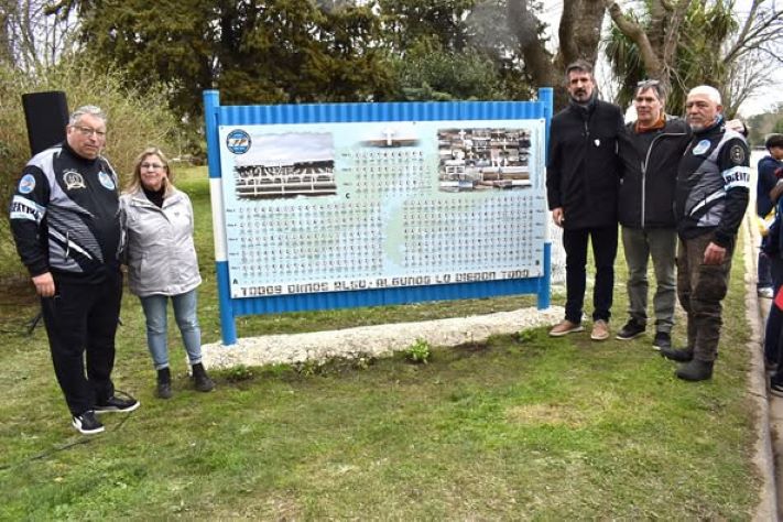 Mechongué rindió homenaje al General San Martín y a los Caídos en Malvinas