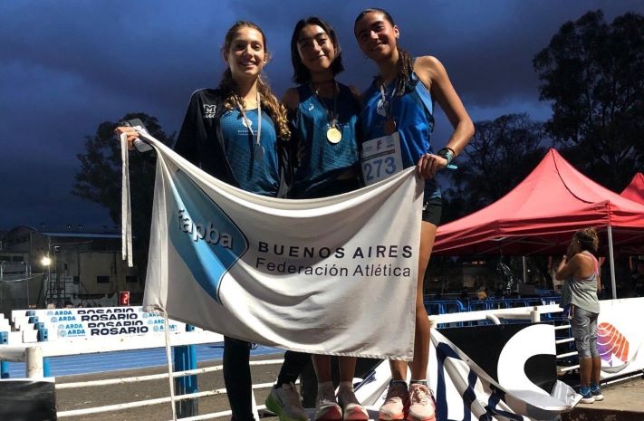 Brillante actuación de atletas miramarenses en el Nacional U20 de Rosario