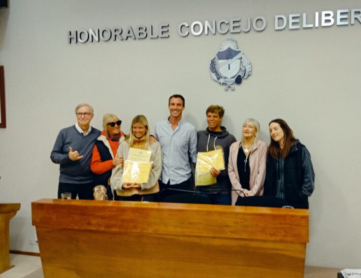 Joaquín y Victoria Muñoz Larreta fueron declarados Embajadores Deportivos del distrito