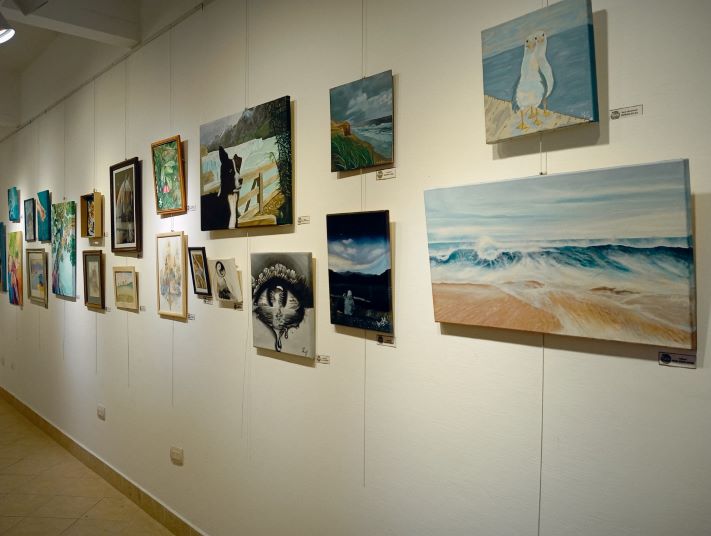 Miramar: El taller de Arte Naná inauguró sus muestras de fin de año