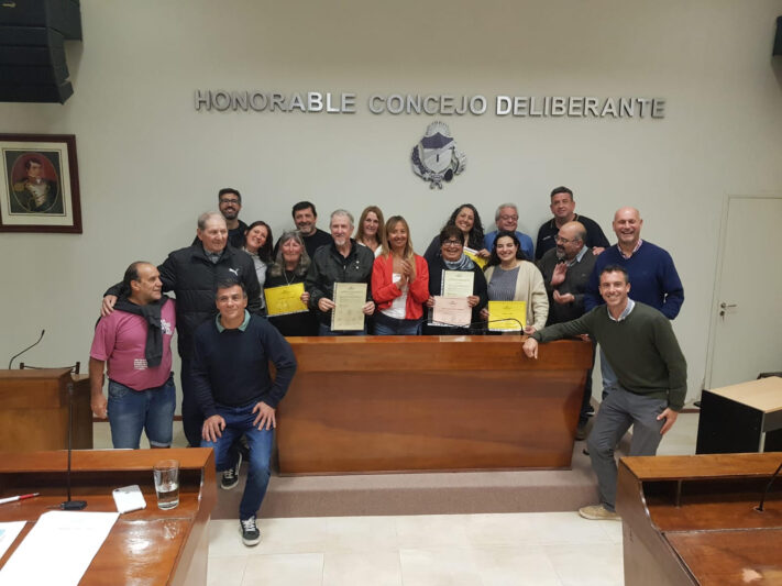Reconocimientos en el HCD a referentes culturales, deportivos y sociales del distrito