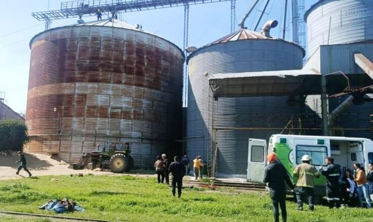 Tragedia en General Madariaga: un hombre murió tras quedar atrapado en un silo