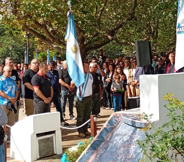 Emotivo homenaje en Miramar por el Día del Veterano y de los Caídos en Malvinas