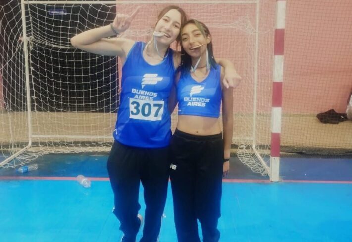 Irene Pernía campeona argentina U20 y récord histórico; Lara Azzarini subcampeona nacional en salto en largo