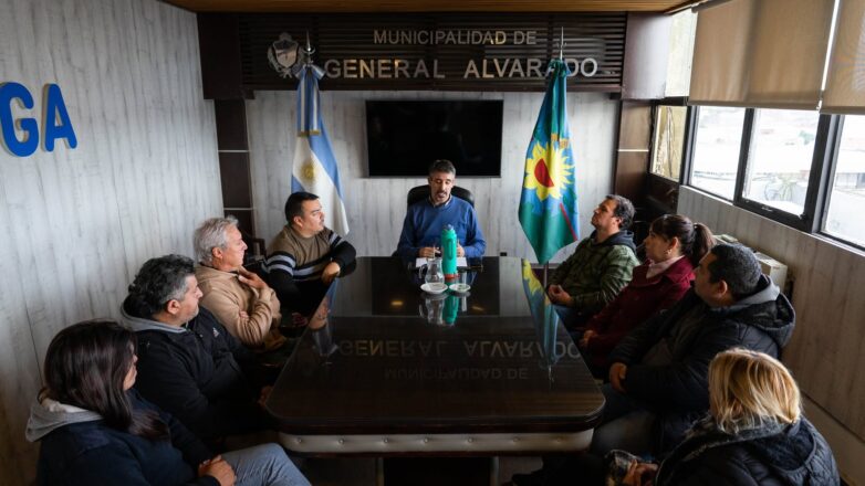 Reunión institucional entre el Municipio y la nueva conducción del Sindicato de Trabajadores Municipales