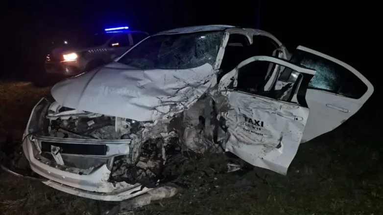 Permanece en terapia intensiva el hombre herido en el choque múltiple de la Ruta 88